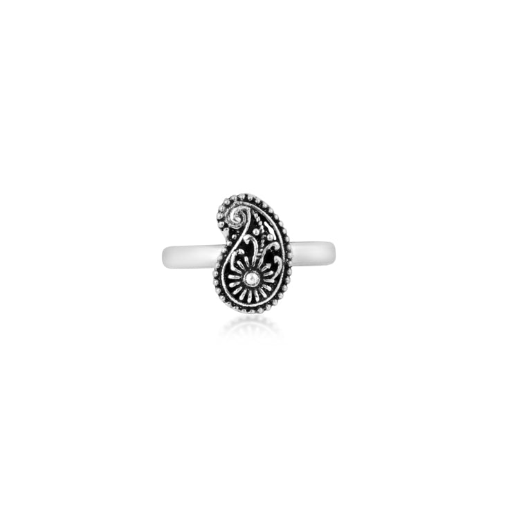 Saundariya Silver Toe Ring