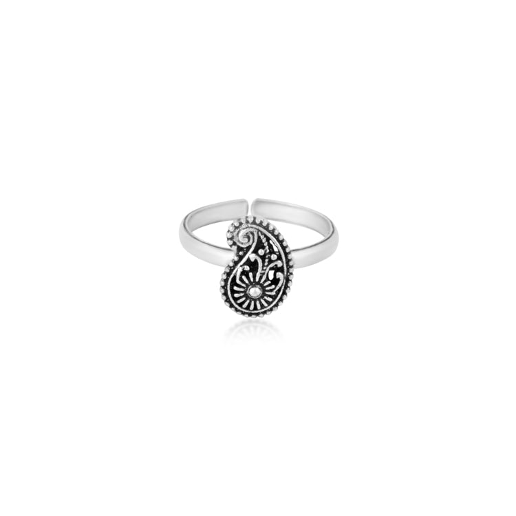 Saundariya Silver Toe Ring