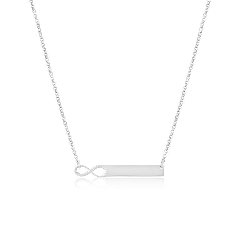 Forevermore Silver Necklace