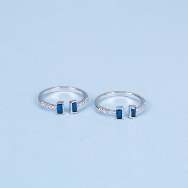 Frida Silver Toe Ring