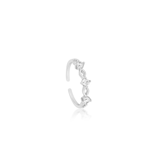 Aurora Silver Toe Ring