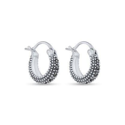 Dusk Swirl Hoops