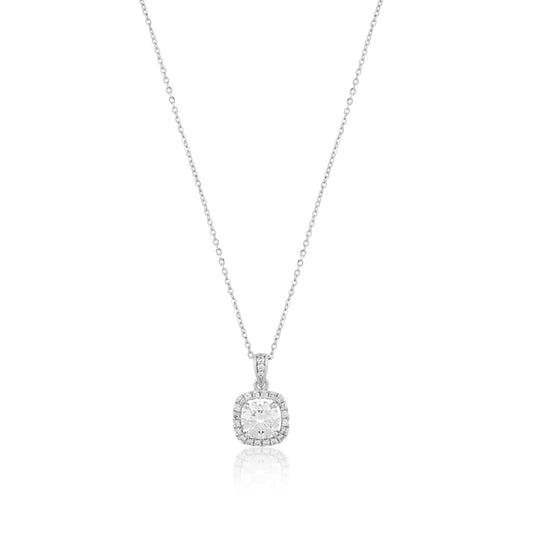 Solitude Silver Necklace