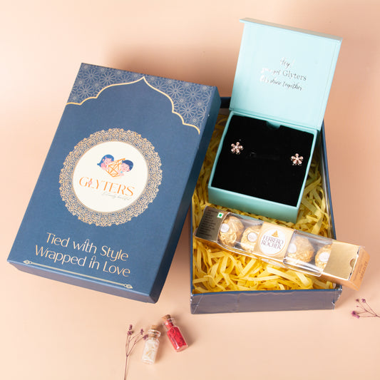 Rosette Gift Box for Sister – Rakhi Special