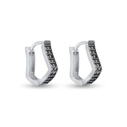 Shadow Gleam Hoops