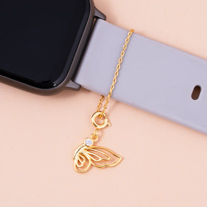 Butterfly Whisper Gold Charm