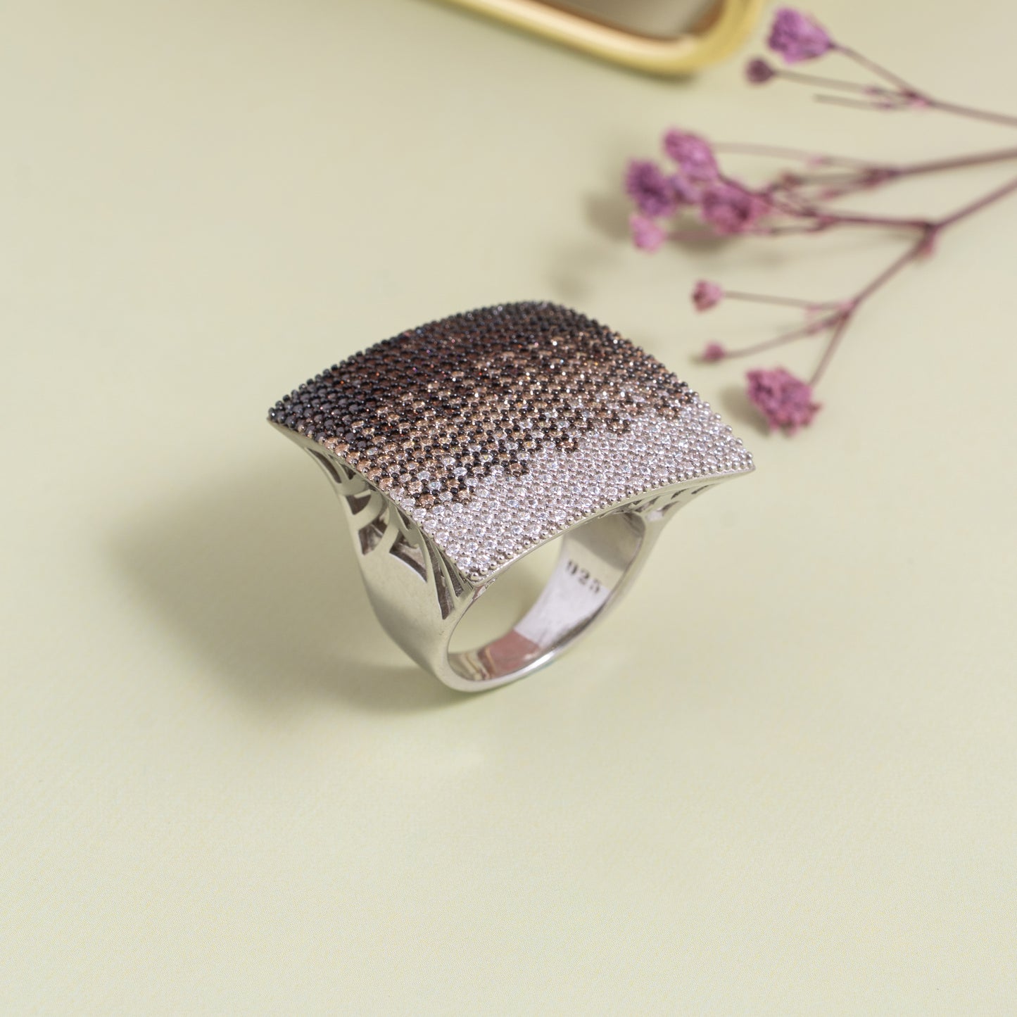 Amber Fade Ring