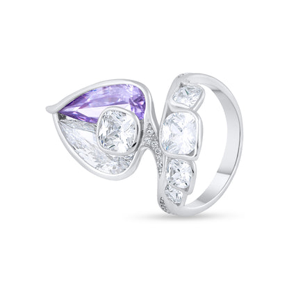 Amethyst Aurora Ring