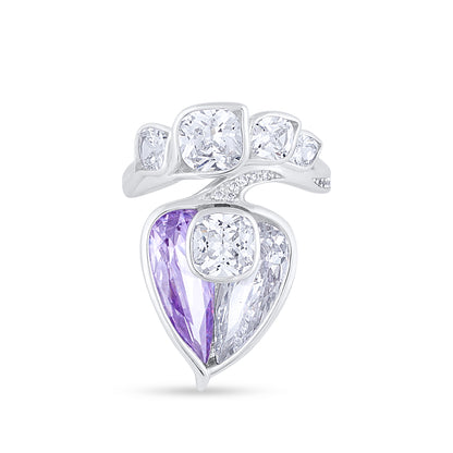 Amethyst Aurora Ring