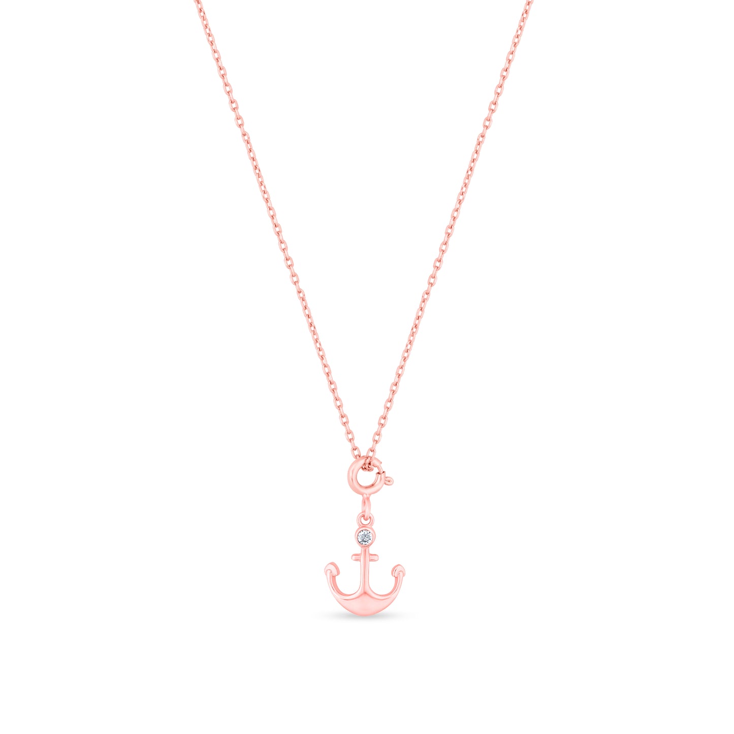 Anchor of Sync Rose Gold Charm