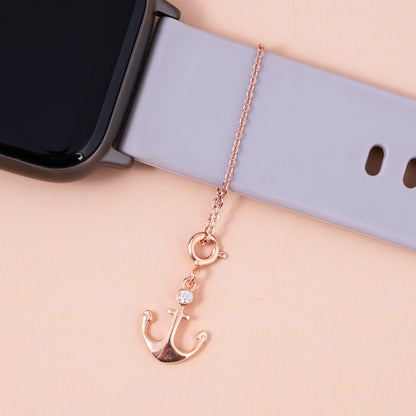 Anchor of Sync Rose Gold Charm