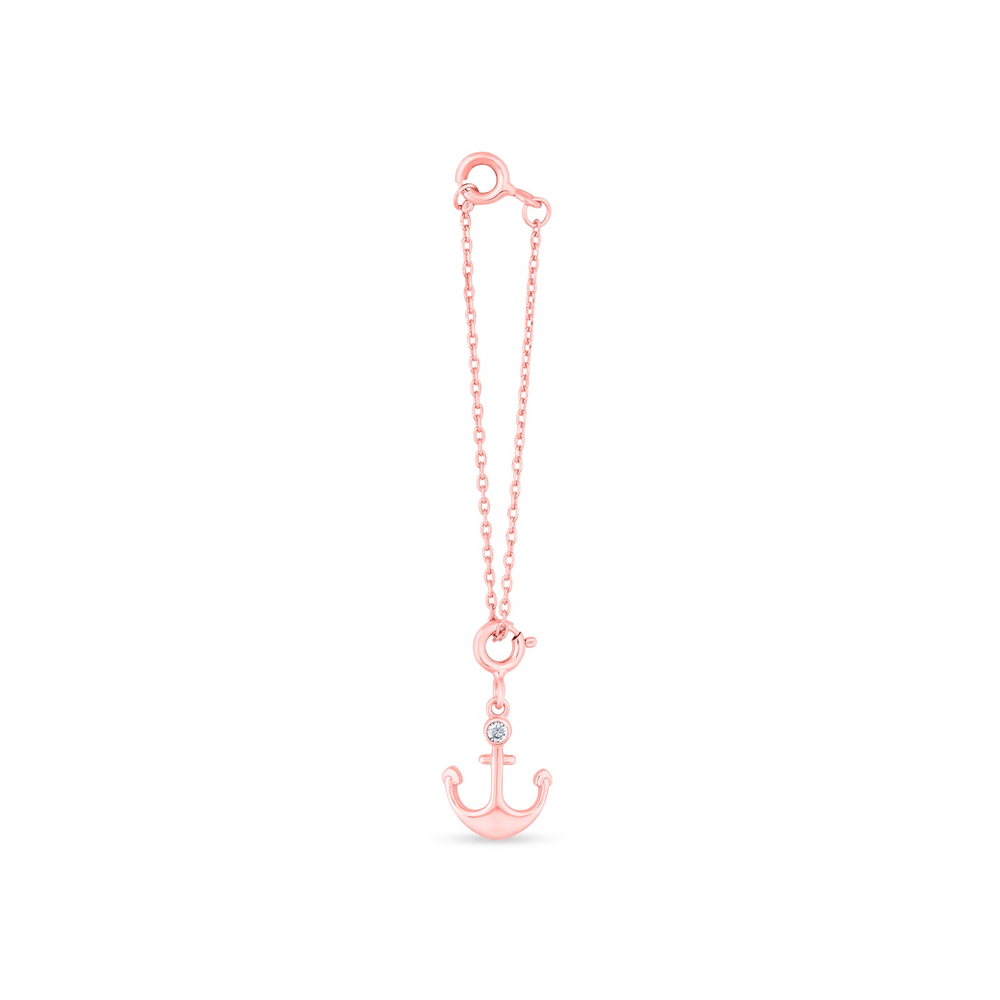 Anchor of Sync Rose Gold Charm