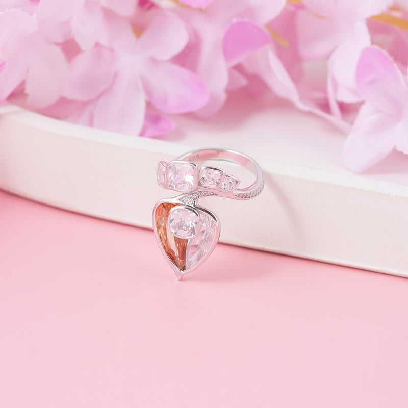 Aurora Heart Ring