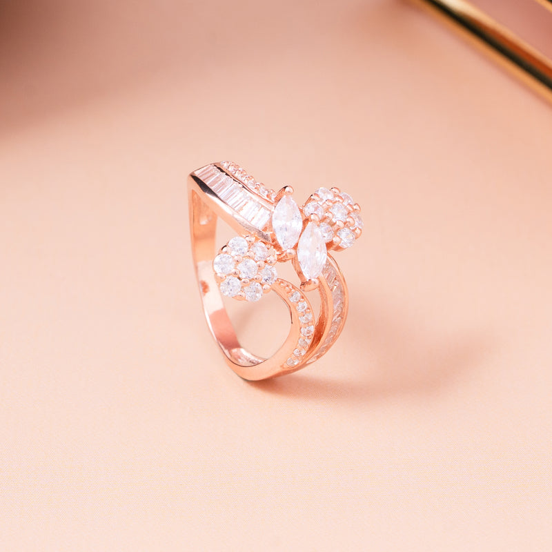 Aurora Rose Bloom Ring