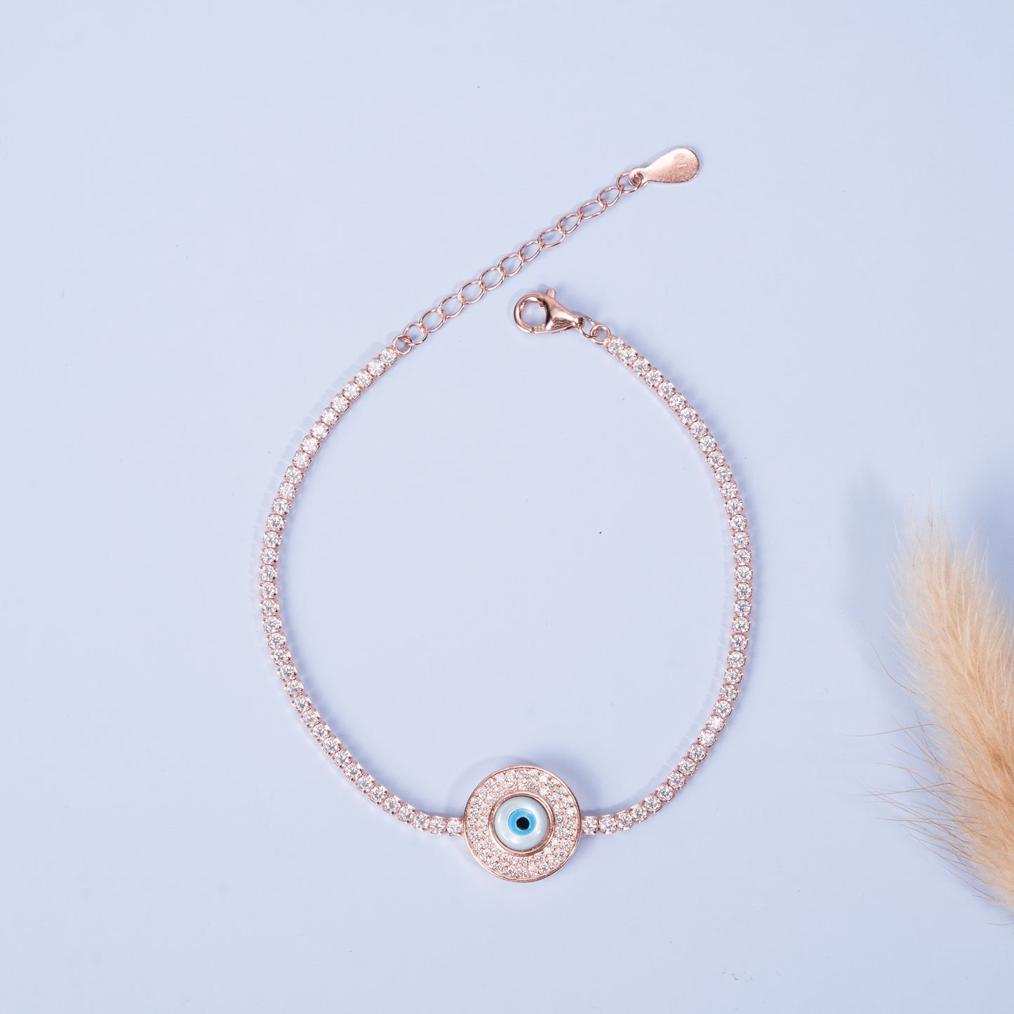 Silver Radiant Gaze Bracelet