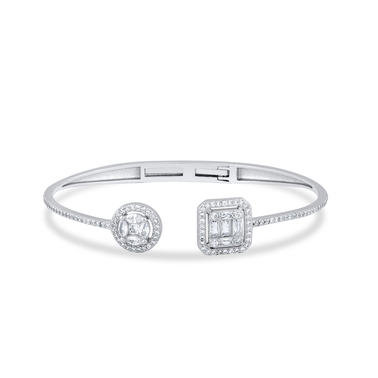 Dual Harmony Bangle Bracelet