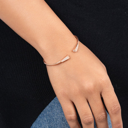 Sleek Edge Bangle