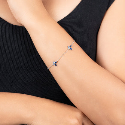 Blue Blossom Bracelet