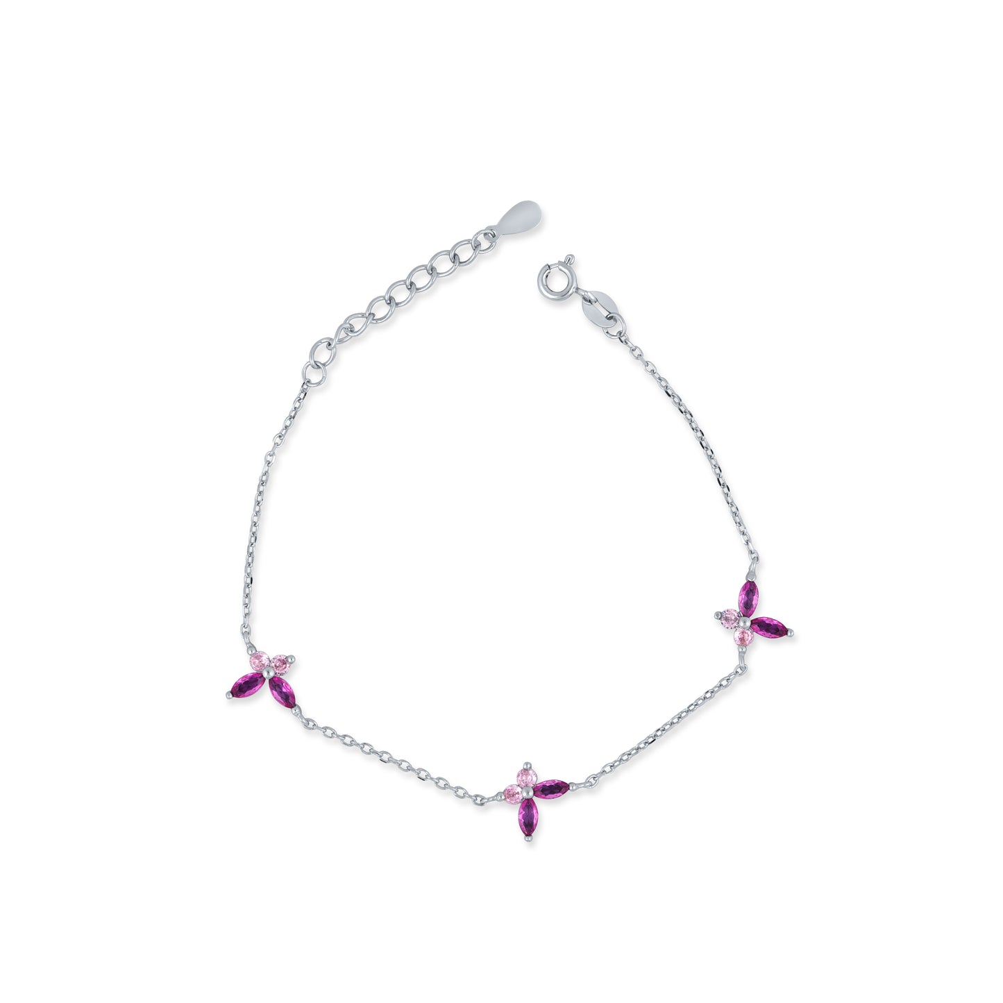 Rosy Bloom Bracelet
