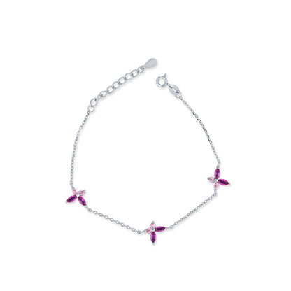 Rosy Bloom Bracelet