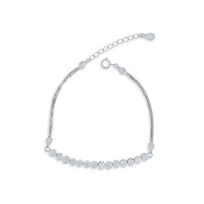 Luminous Cascade Bracelet