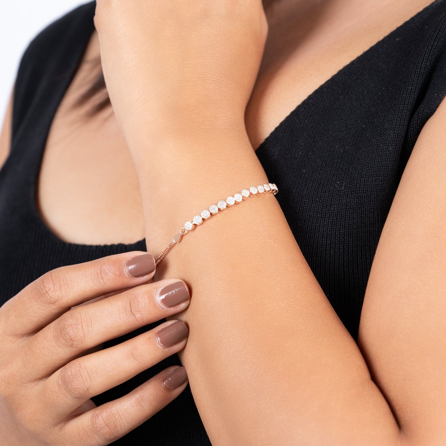 Luminous Cascade Bracelet