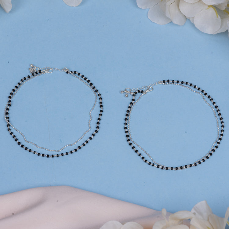 Black beauty Anklet
