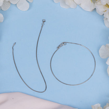 Alice Silver Anklet