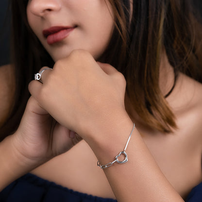 Loveletter Silver Bracelet