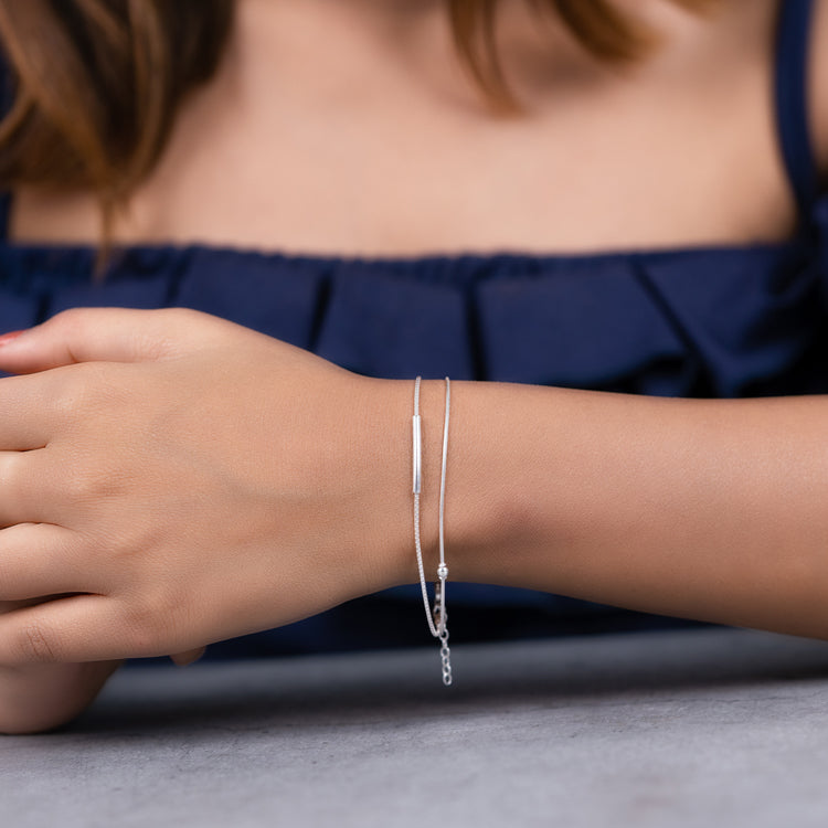 Symphony Silver Bracelet