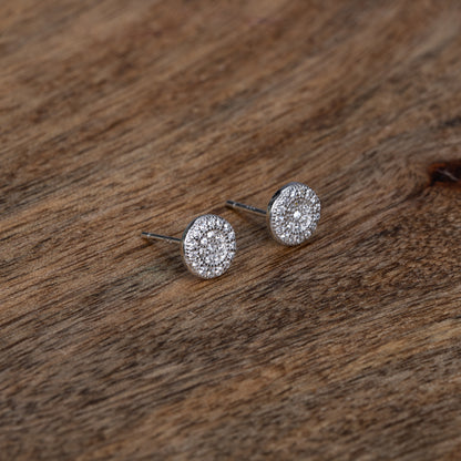 Aureole Silver Earrinngs