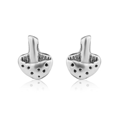 Miss Jaunty Silver Earrings