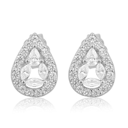 Moontide Silver Earrings