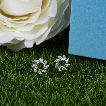 Eclipse Silver Earrings