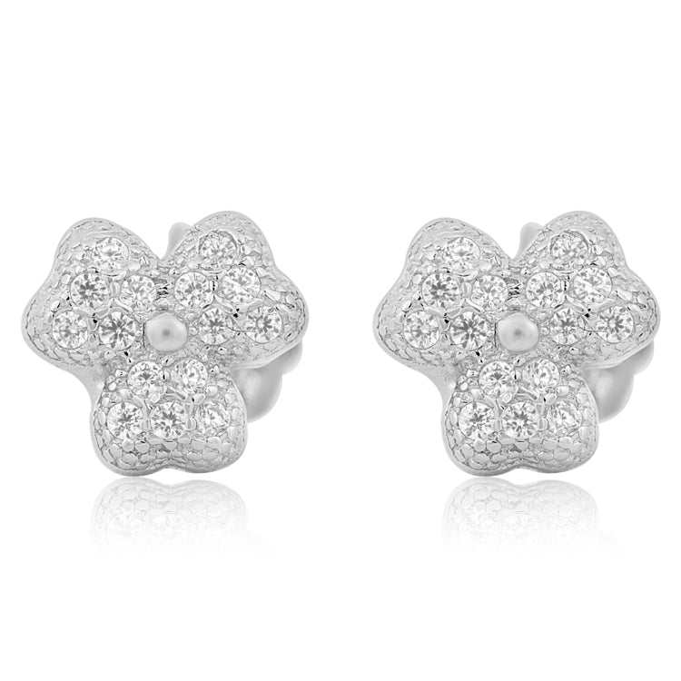 Trinity Silver Earring