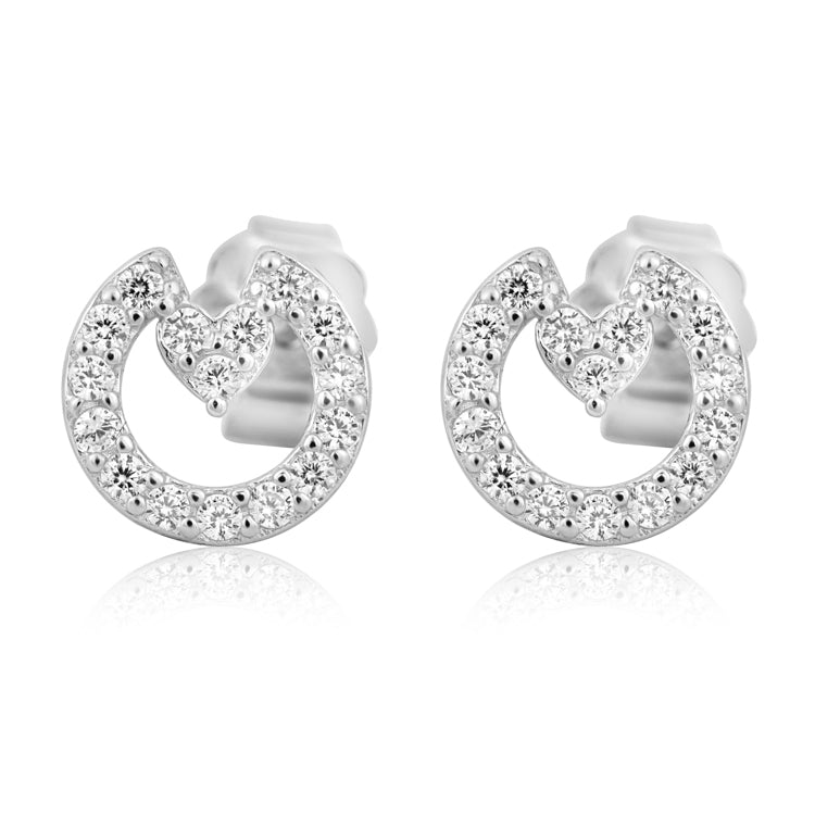 Art Deco Silver Earrings