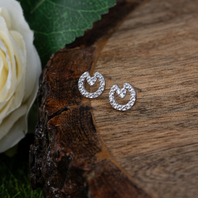 Art Deco Silver Earrings