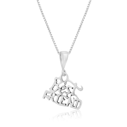 BFF Silver Necklace
