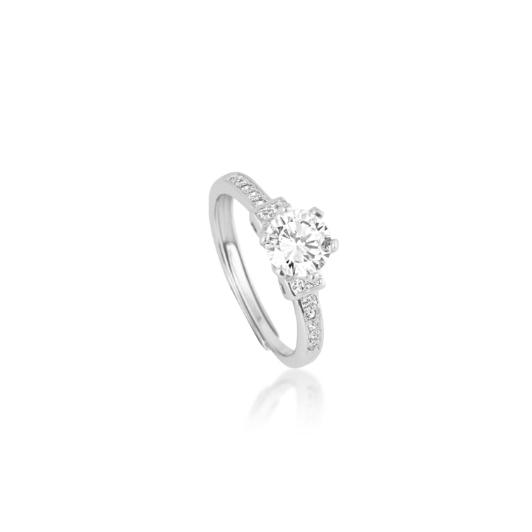 Silver Elizabeth Ring