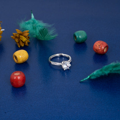 Silver Margret ring