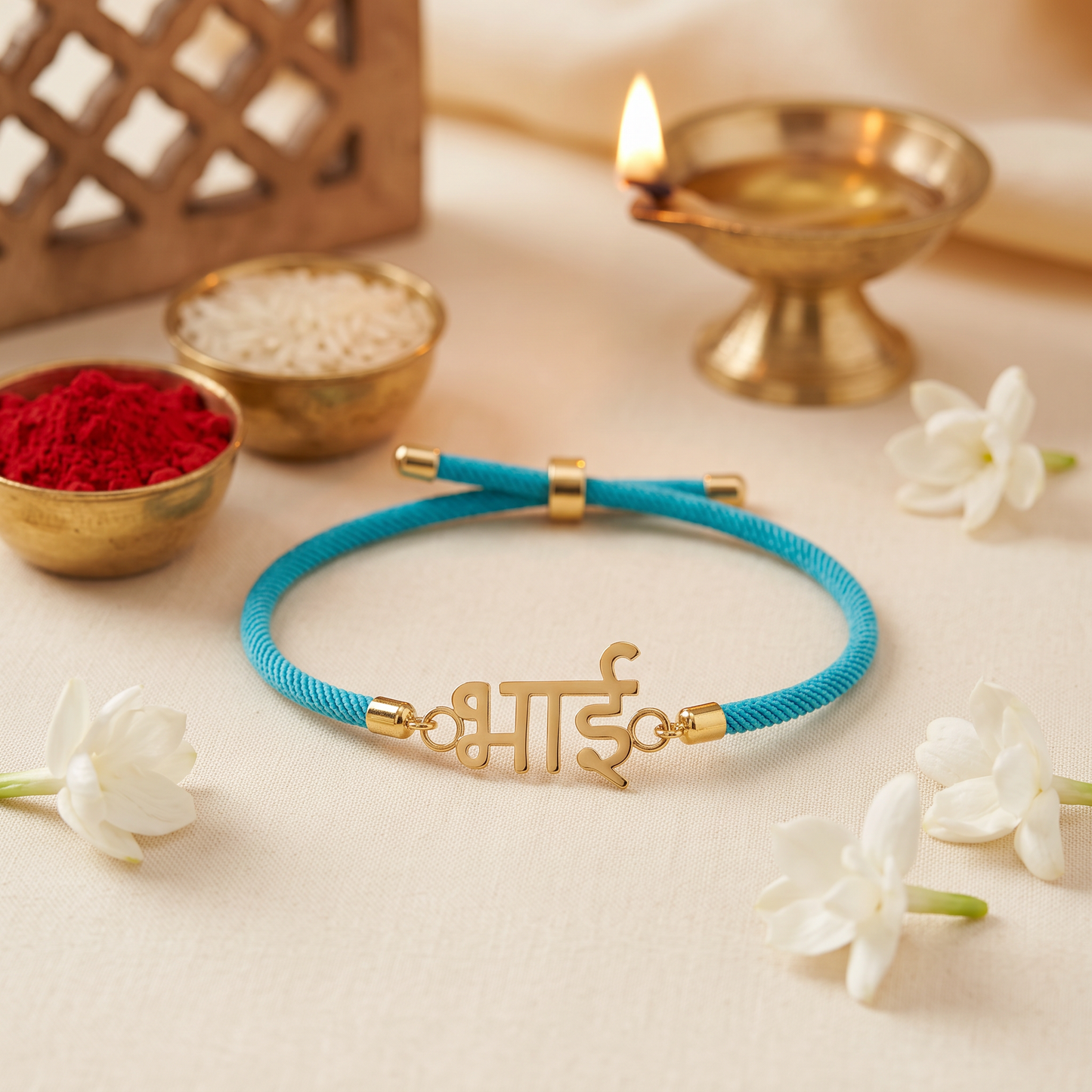 Bhai Bond Silver Rakhi