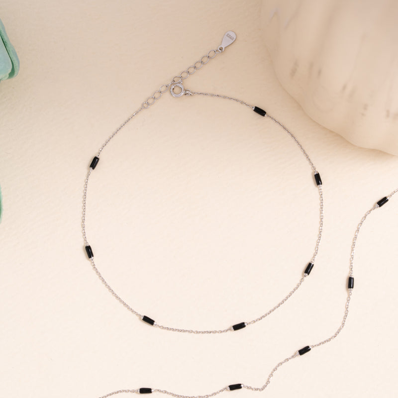 Black Grace Anklet