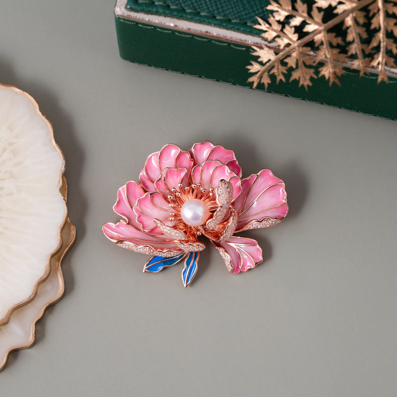 Blush Petal Brooch