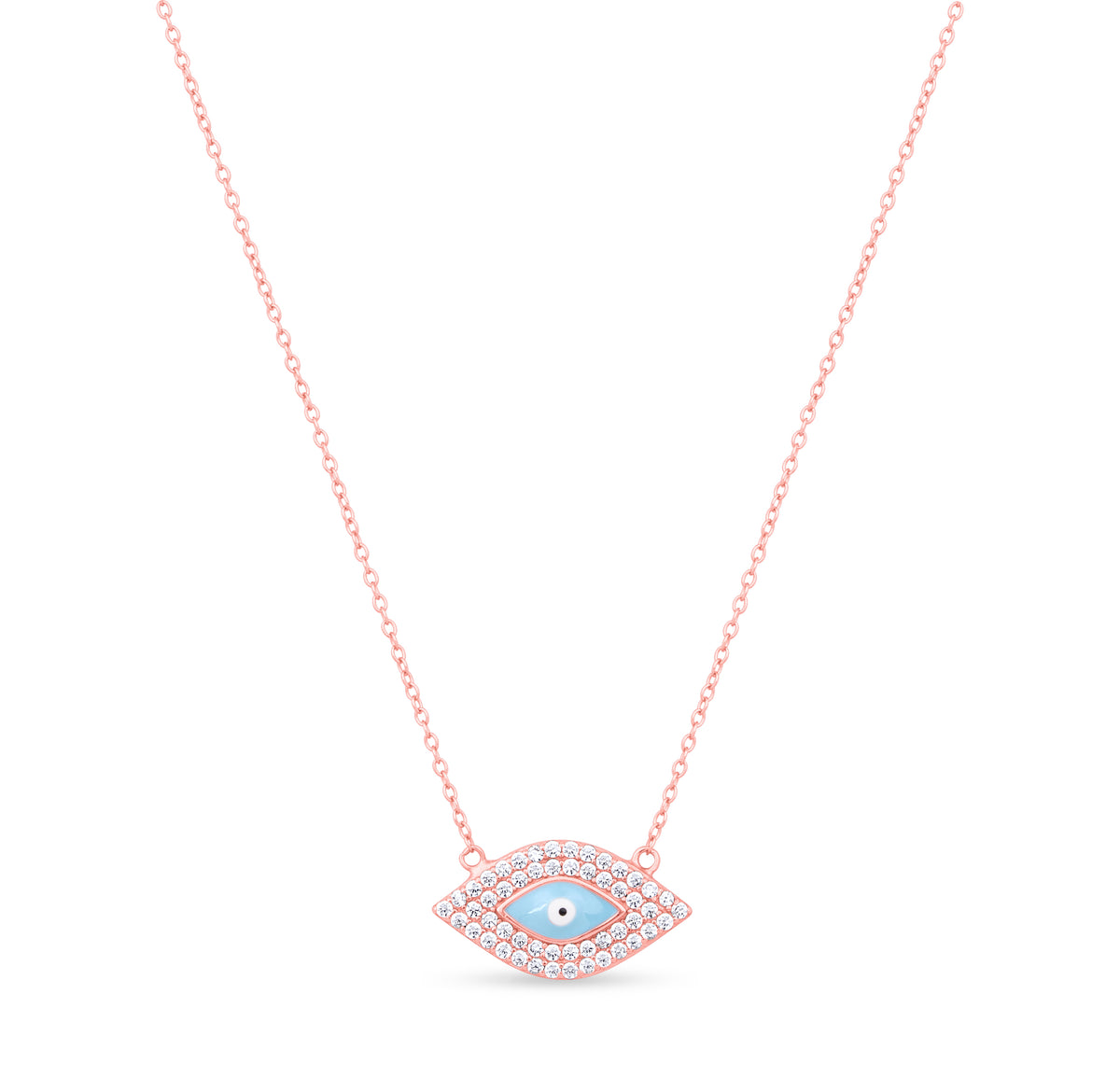 Blush Guardian Pendant Necklace
