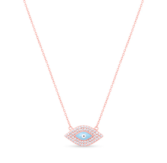 Blush Guardian Pendant Necklace