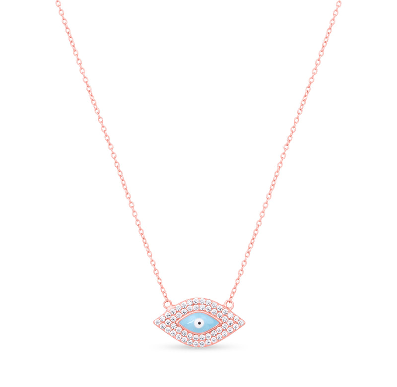 Blush Guardian Pendant Necklace