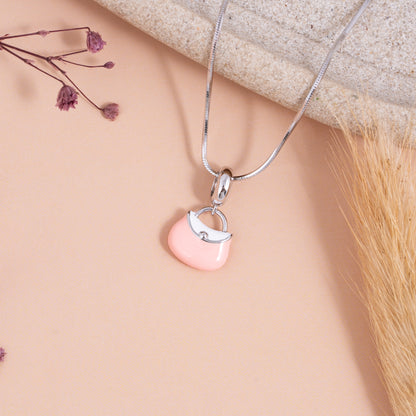 Blush Purse Pendant