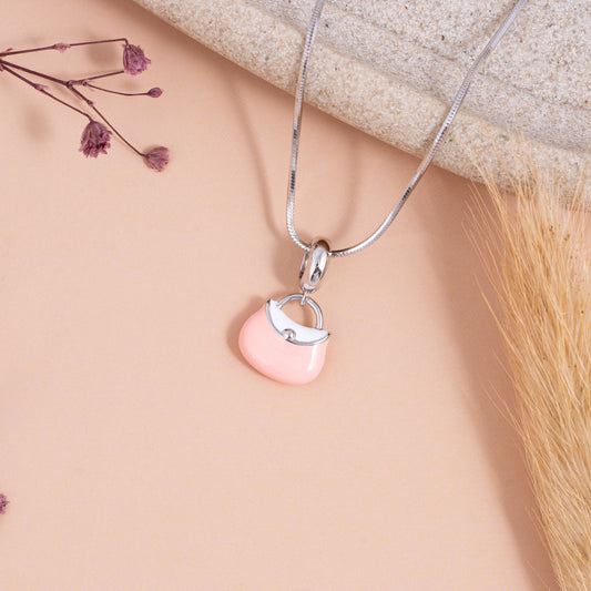 Blush Purse Pendant