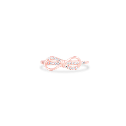 Blushing Bow Ring