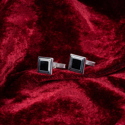 Bold black Cufflinks